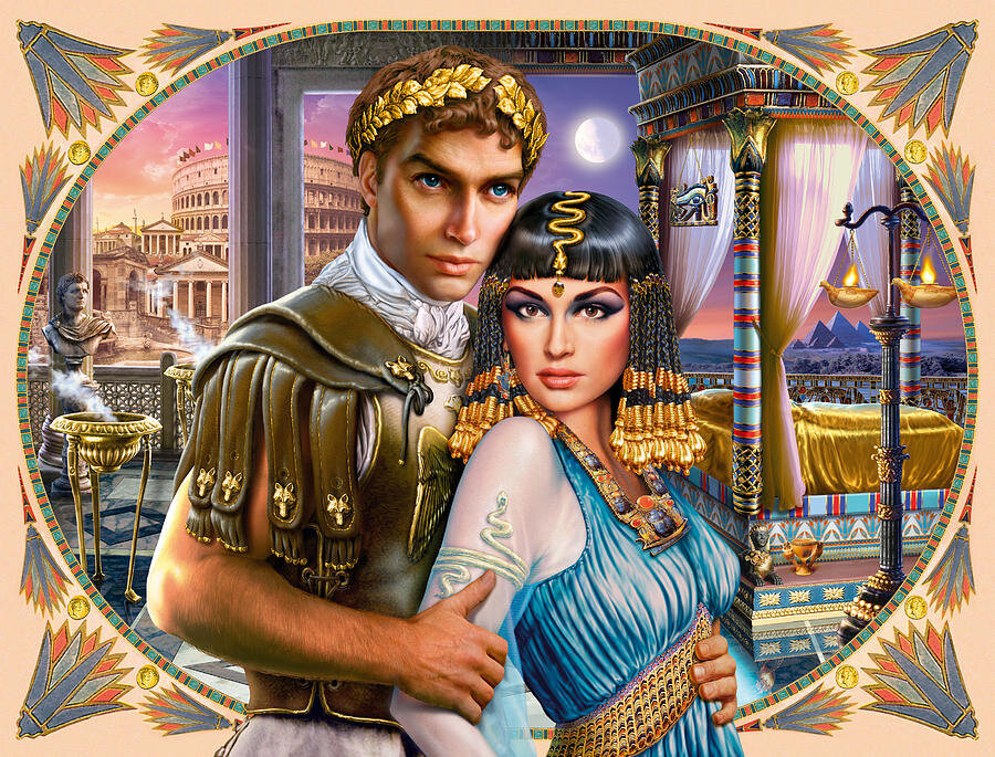 Cleopatra y marco antonio