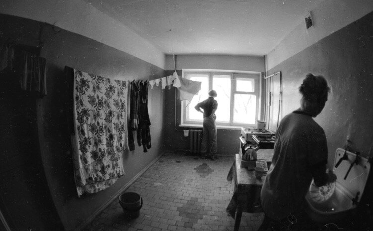 Общежитие, фото из личного архива, фотограф Олег Рукавицин