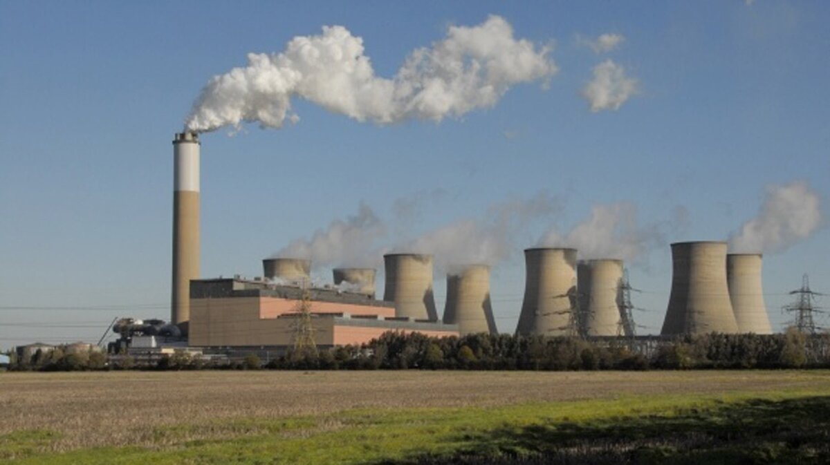 Электростанция на твердом топливе