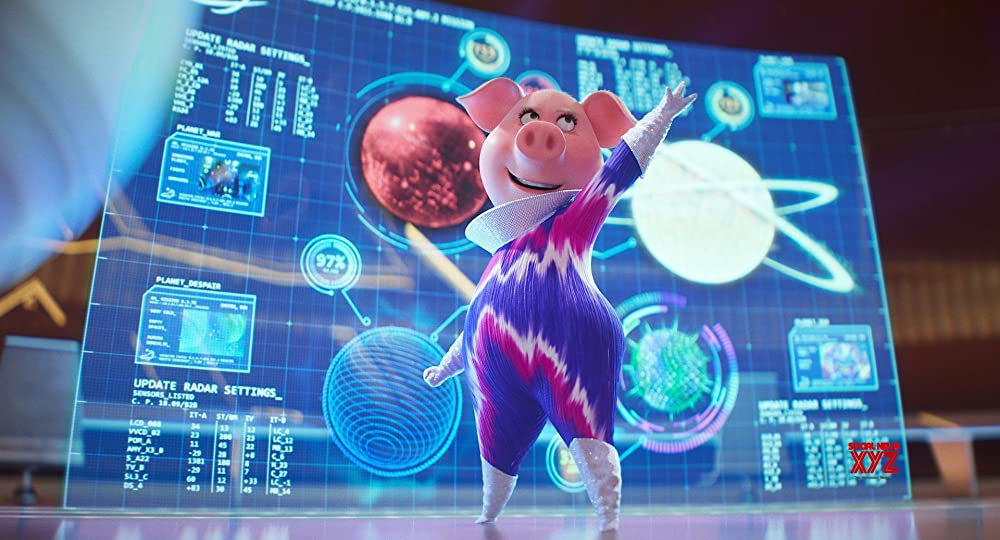 Кадр из фильма Sing 2. Режиссер: Гарт Дженнингс. Производство: Illumination Entertainment, Universal Pictures. Показ в России: UPI