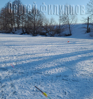 Рыбалка в мороз - красота