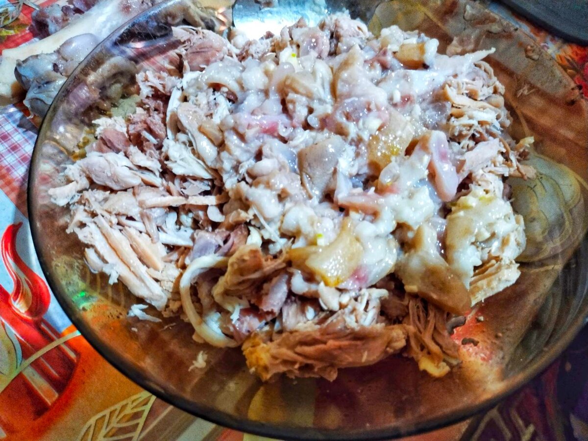 Рецепт холодца рулька и курица