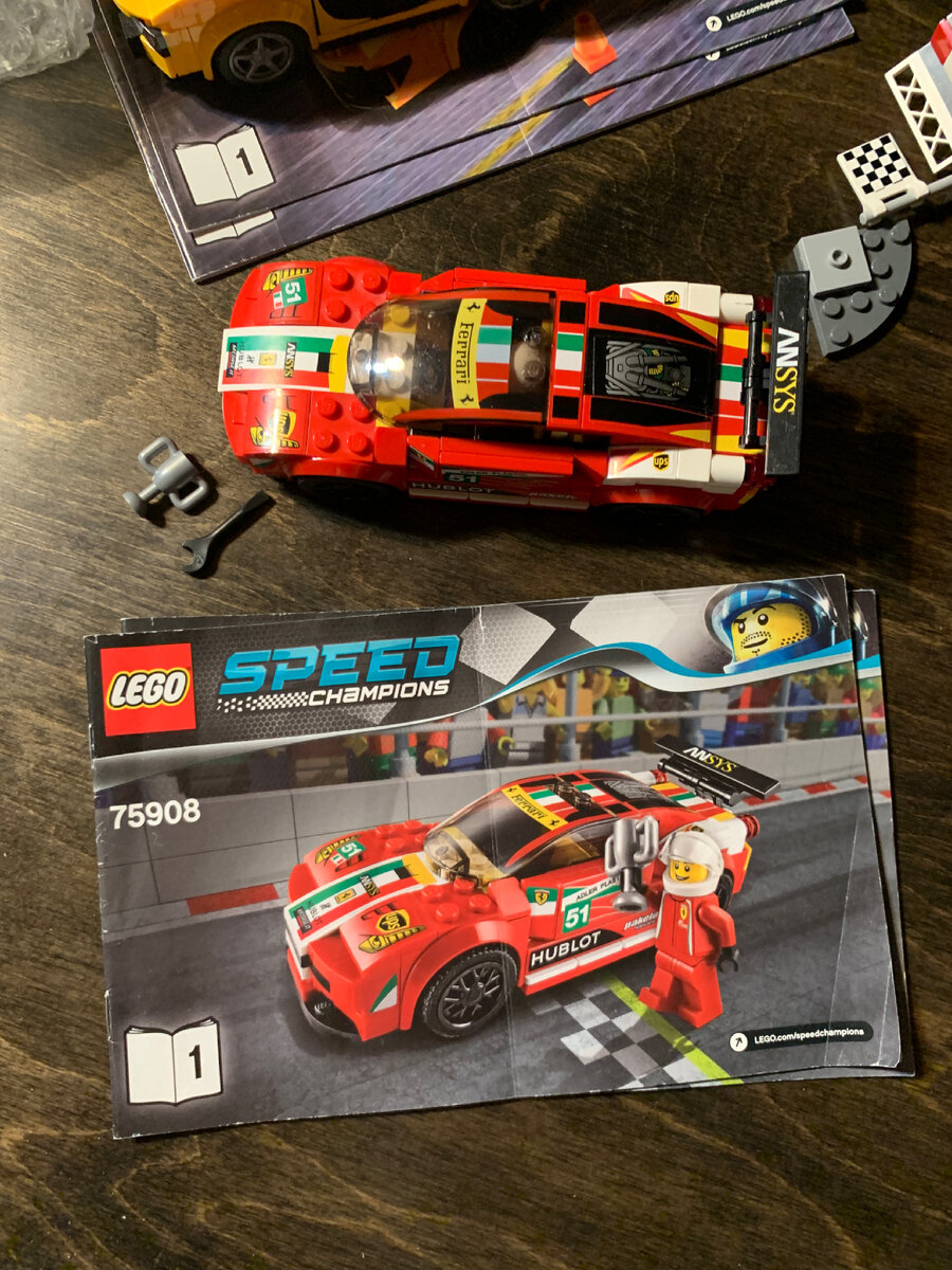 Конструктор LEGO Speed Champions 75909 MCLAREN p1