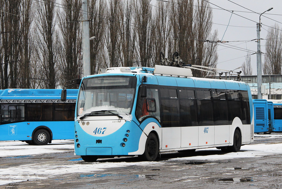 Троллейбус "Витовт" АКСМ-420030 в депо Белгорода, 01.2020 года, фото с сайта СТТС, автор Никита Лапин