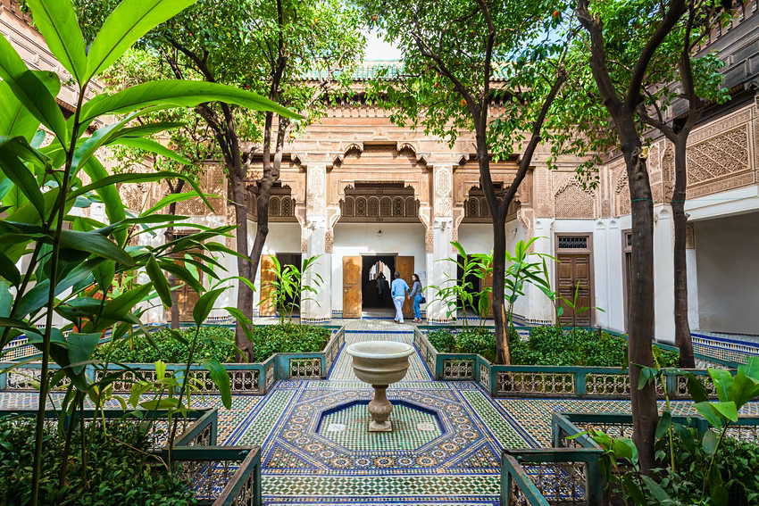 Внутренний двор Bahia Palace