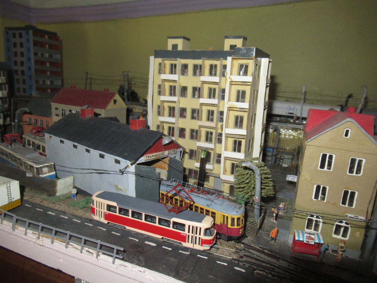 Вагон на диораме, фото автора