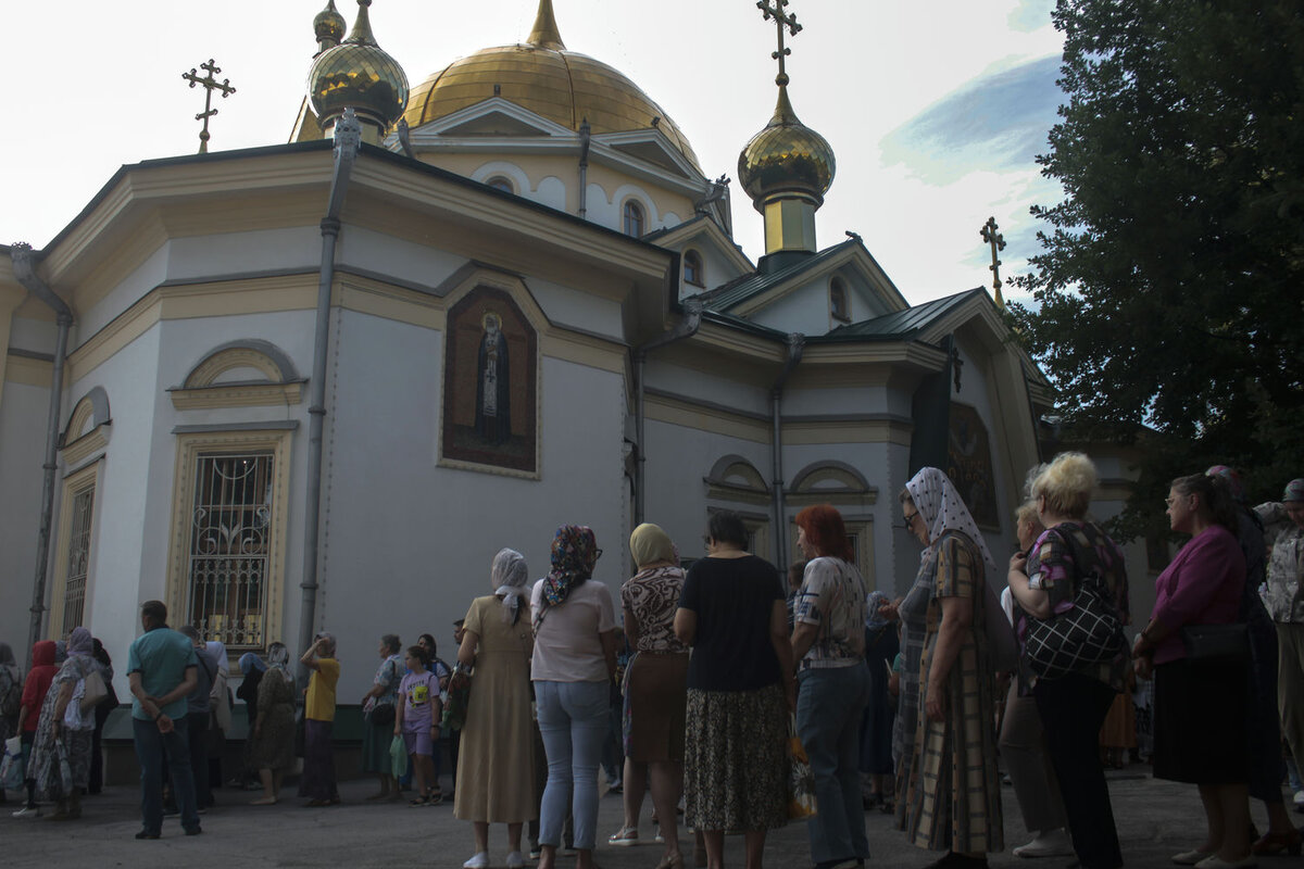 Сгорела Церковь Сергия Радонежского Сергиев Посад
