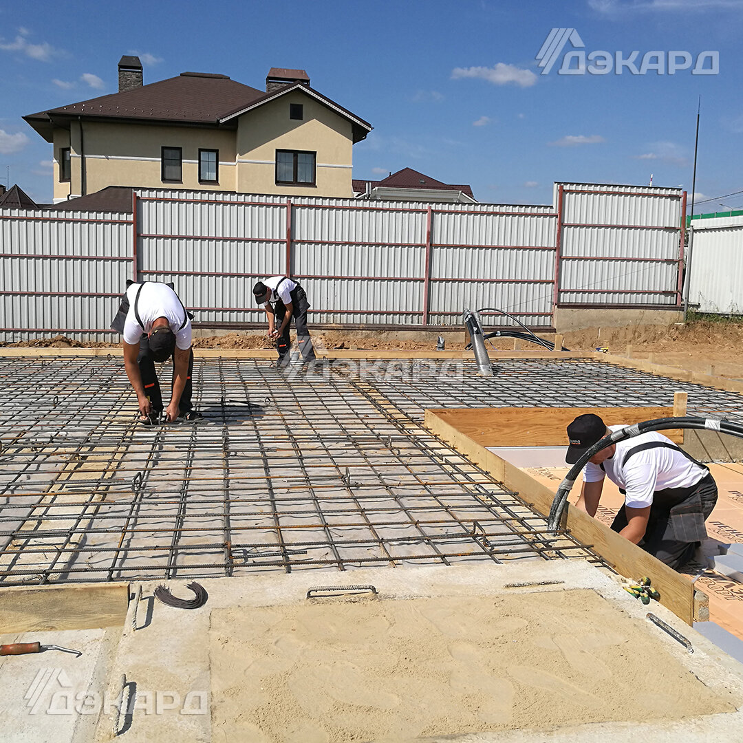 Зачем капитальному дому монолитный фундамент? | СК ДЭКАРД строительство под  ключ каркасных домов Премиум класса | Дзен