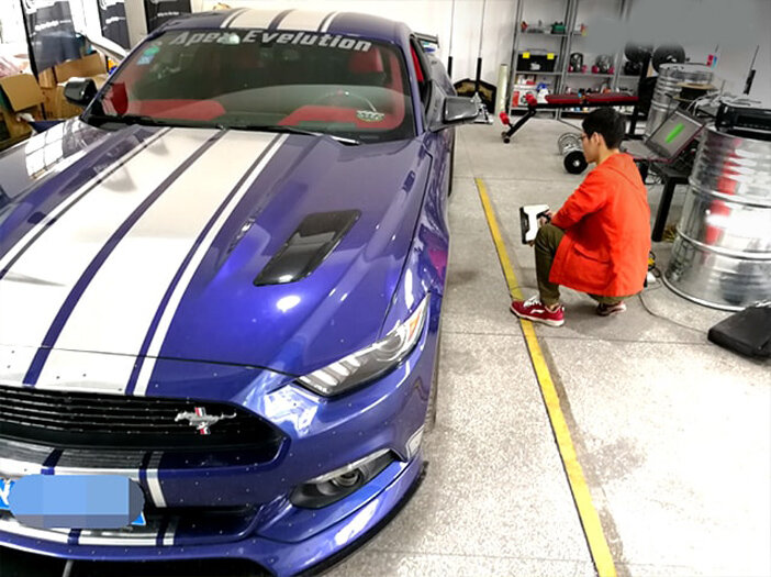 Сканирование автомобиля