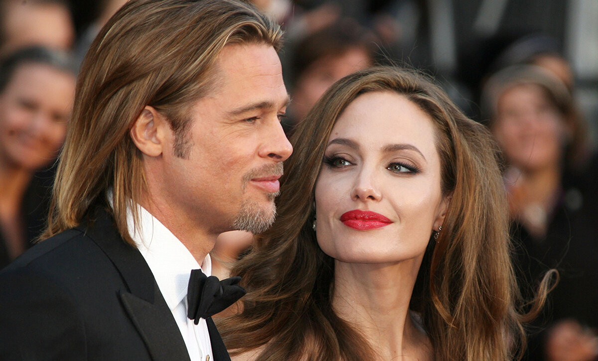 "Брэнджелина" в "золотое время" своих отношений