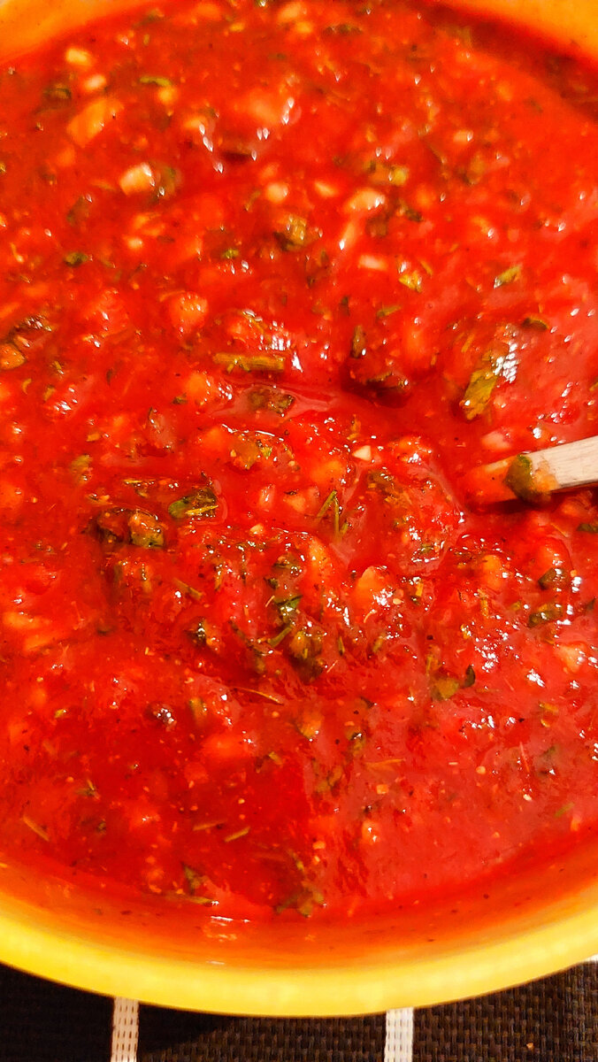 Соус с кинзой и томатной пастой — рецепт с фото пошагово