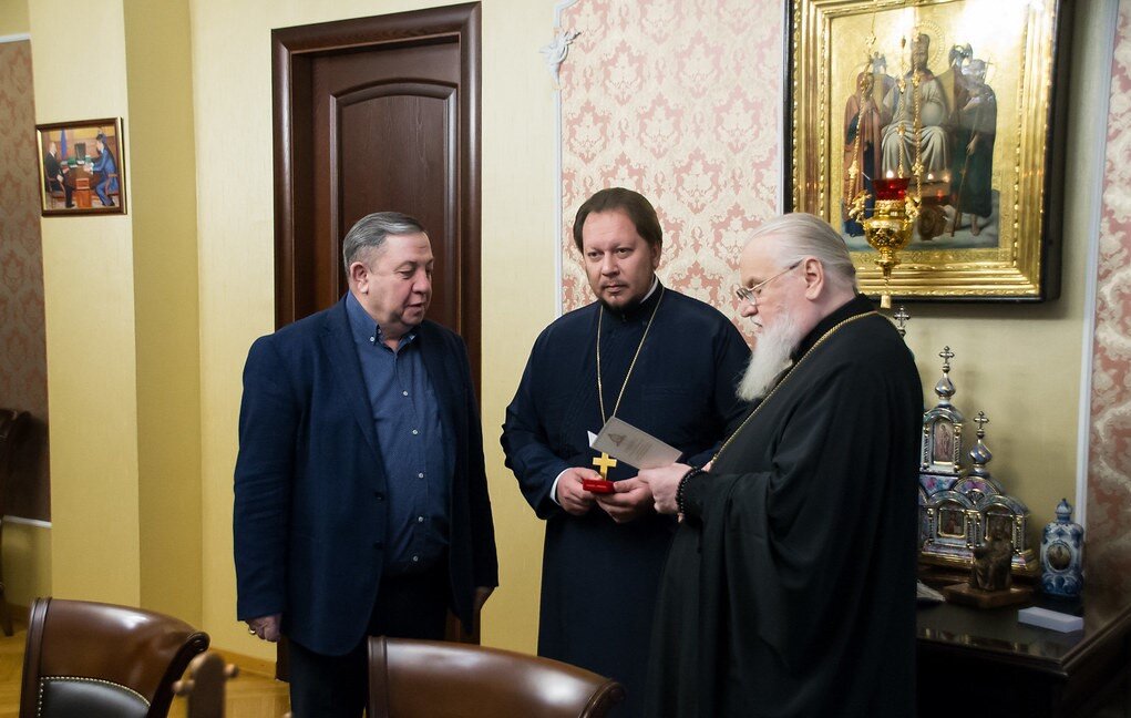 Фукс Сергей Геннадьевич и Митрополит Екатеринодарский и Кубанский Исидор