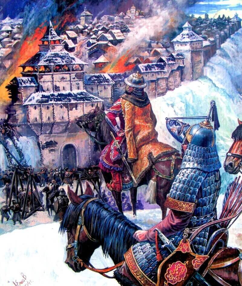 Ежов А. «Монгольское нашествие на Русь» Источник: https://worldofhistory.ru/moksha-mokrye-plemena-mordovii