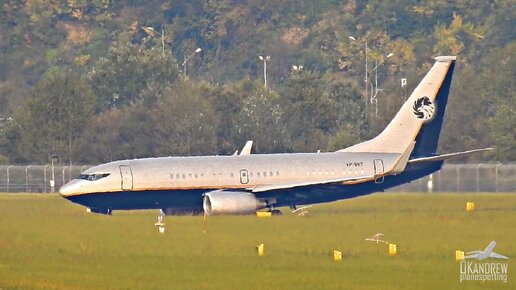 Нетрезвый Боинг 737-700. Взлет из Сочи.