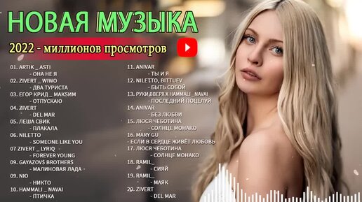 Хиты 2022 русские