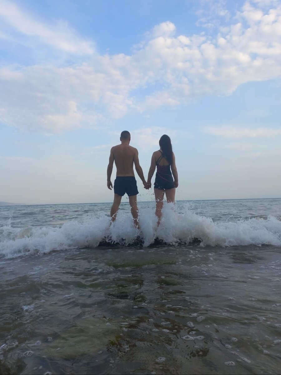 Широкая балка. Черное море. Фото автора.