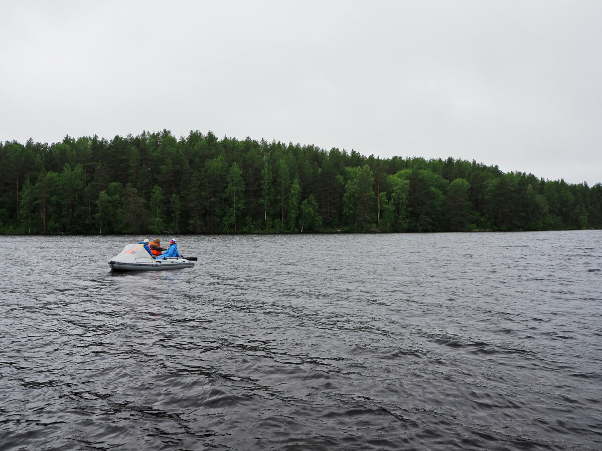 Уницкая губа - самый север Онежского озера