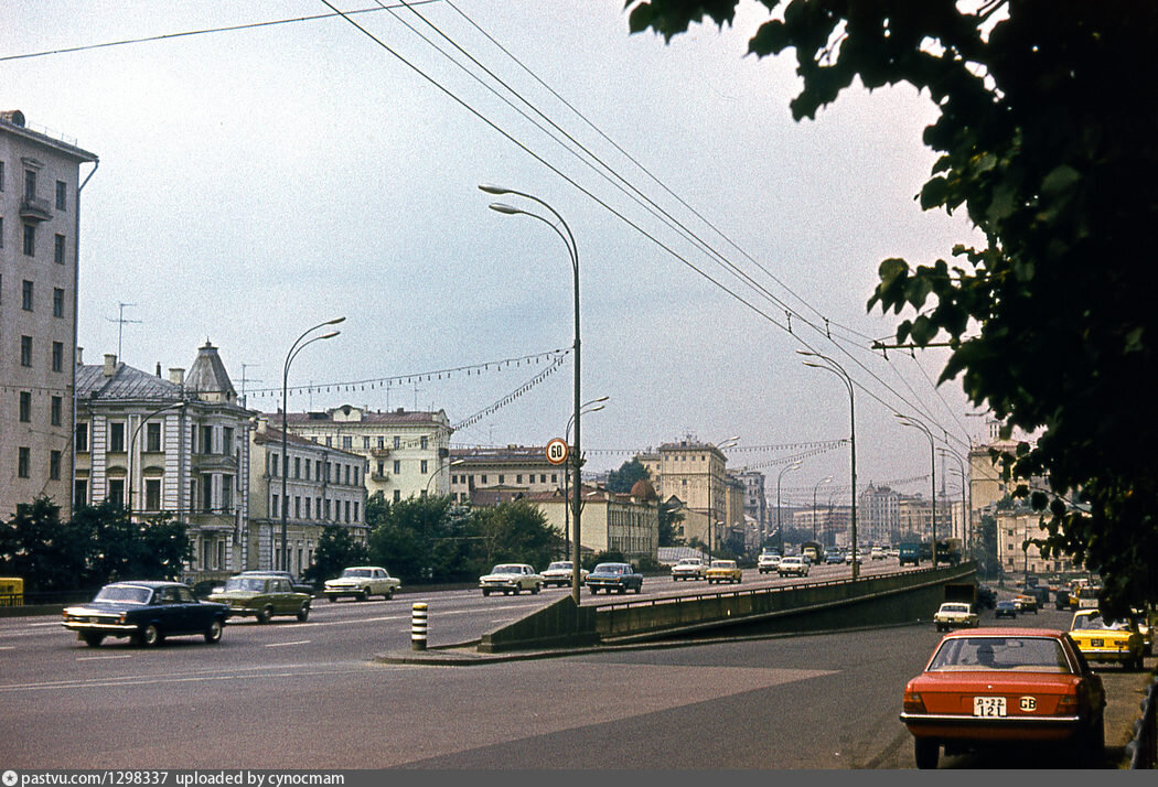 Улицы москвы 1980