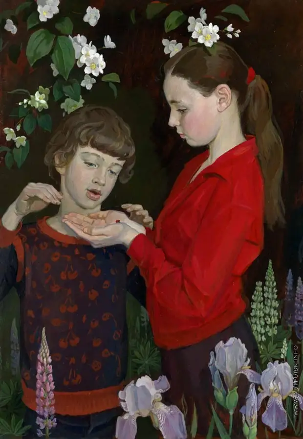 Дмитрий  Жилинский "Божья коровка". Источник: https://art.mirtesen.ru/blog/43323139375