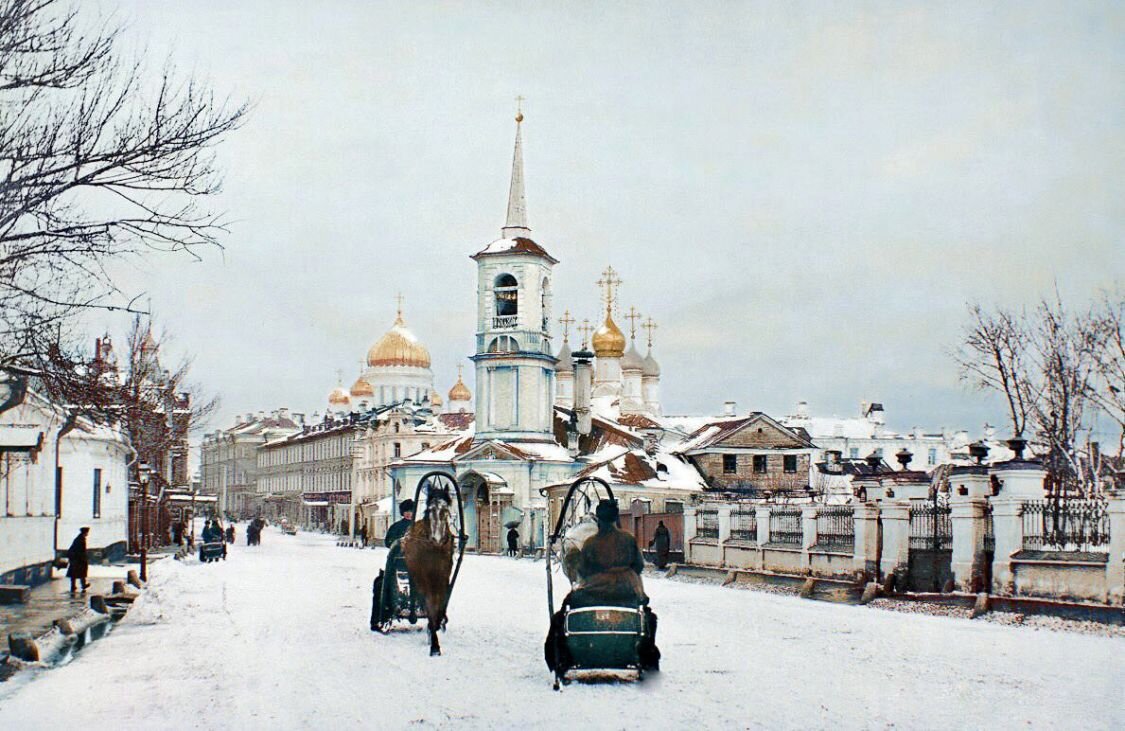 Москва, Остоженка, 1890-е