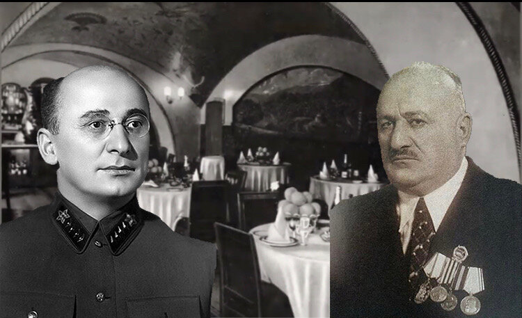 Лаврентий Берия и Лонгиноз Стажадзе — основатели «Арагви»