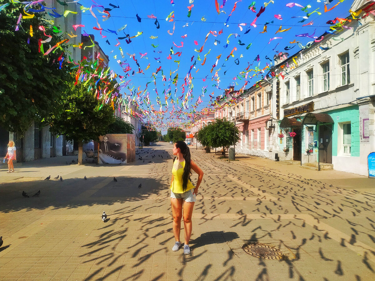 А еще на улице Мира (местном Арбате) получаются отличные фото