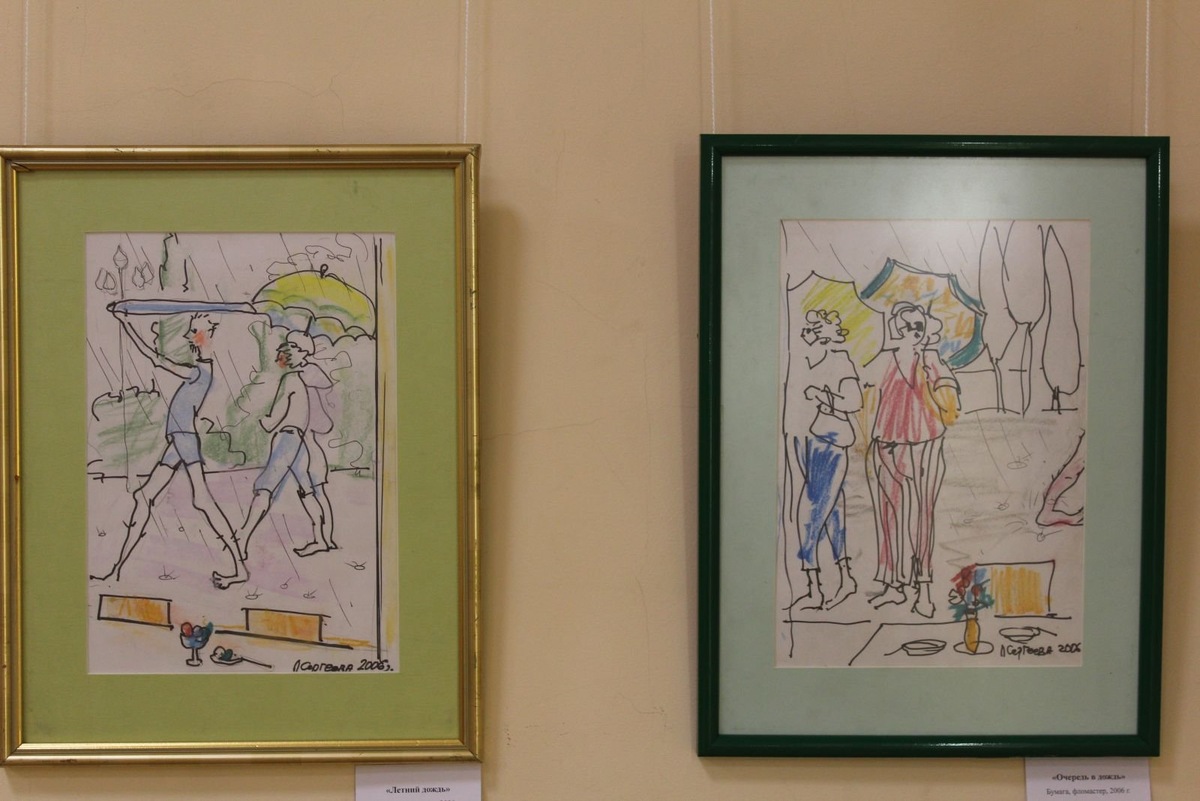 Выставка работ Ларисы Сергеевой // Фото с сайта Крымского этнографического музея