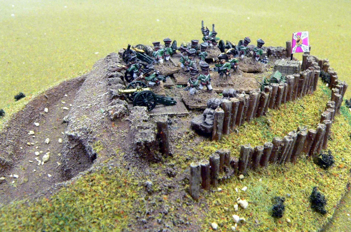 Вот так выглядит редут.