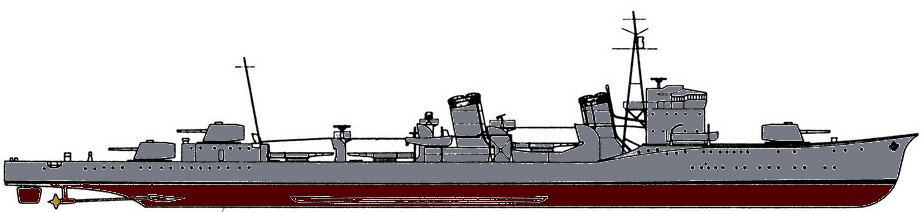 "Фубуки", рисунок из свободных