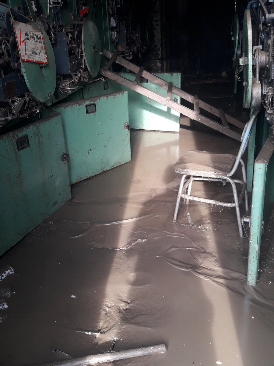 это одна из подстанций.воды было более 2 метров.