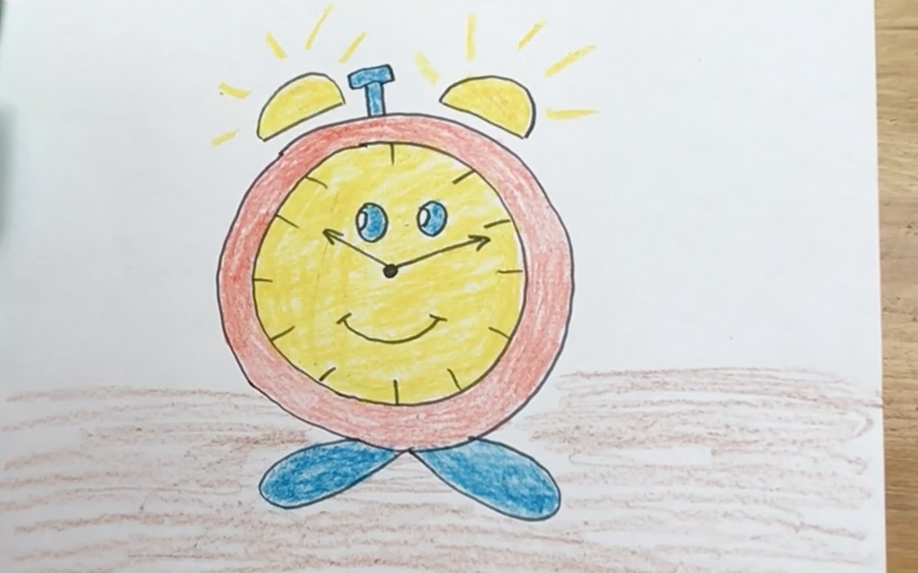 Как нарисовать часы карандашом поэтапно