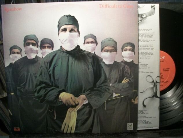 Rainbow «Difficult To Cure», 1981 г., немецкий выпуск