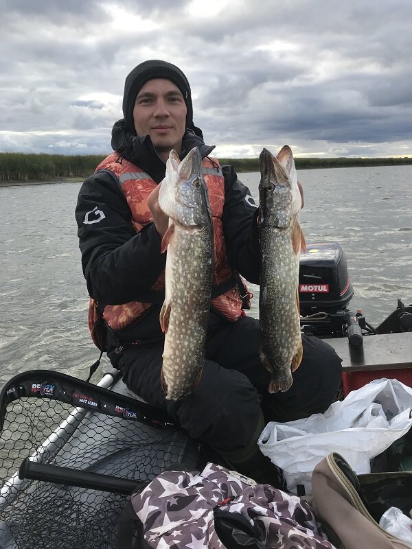 Стандартные щучки р. Свияга