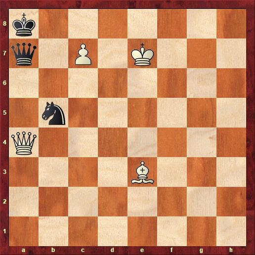 Ход белых. Мат в 2 хода.