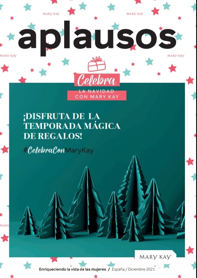 Обложка новогоднего выпуска журнала "Аплодисменты" (Испания) из моей коллекции