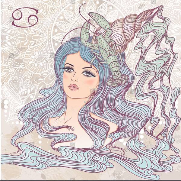 женщина-рак