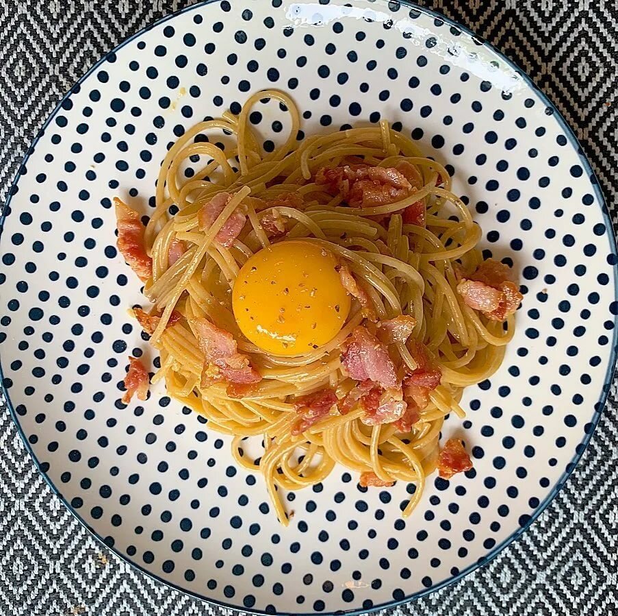 Не забудьте добавить перца! В спагетти карбонара он обязателен!