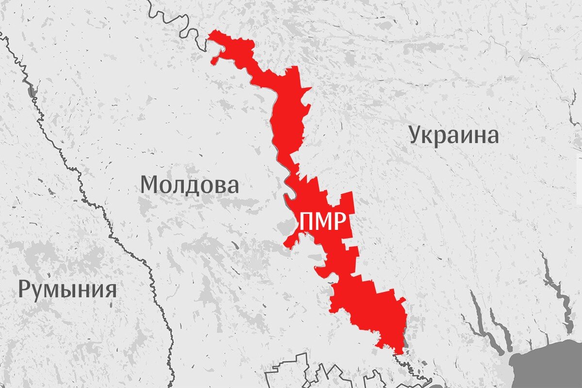 Карта россии приднестровье