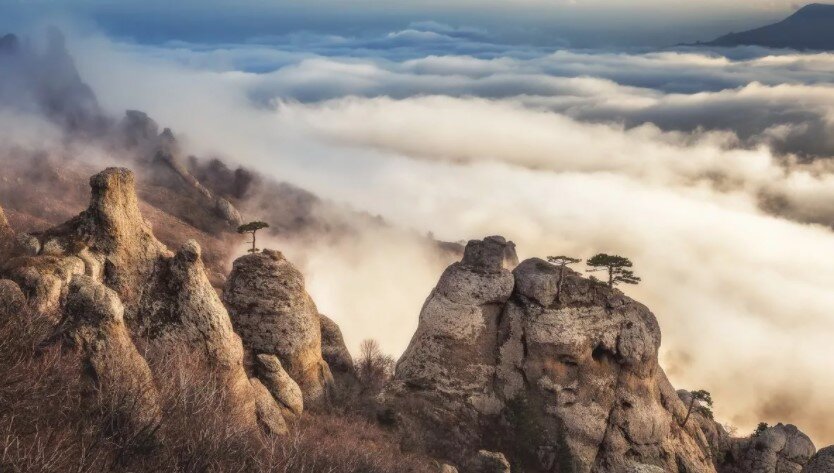 Природа Крыма. Гора Демерджи. Алушта. Крым