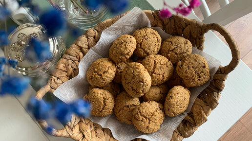 🍪 Овсяное печенье с бананом — видео рецепт от Аймкук