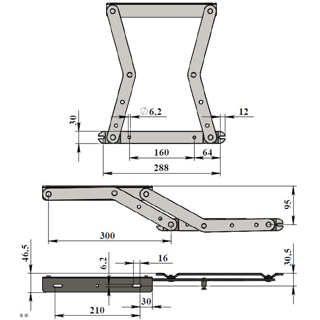 Механизм и способ раскладывания 