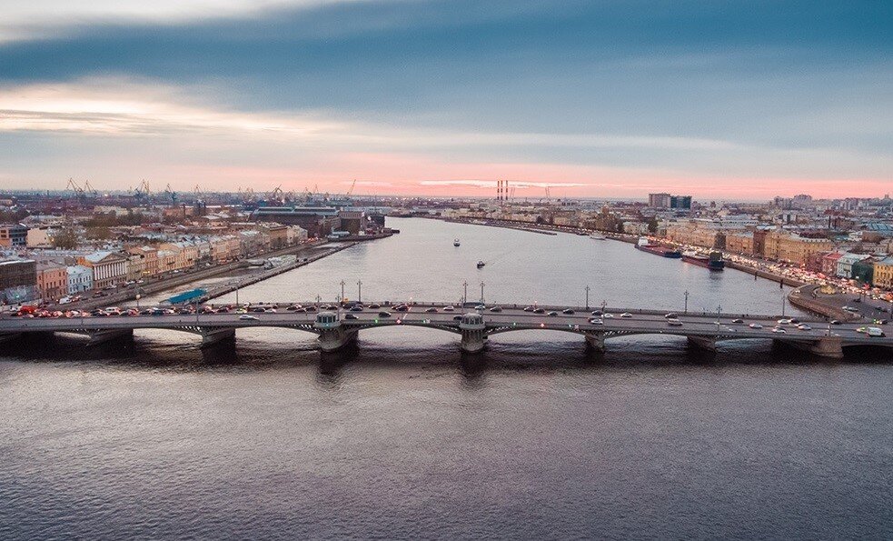Мост шмидта в санкт петербурге
