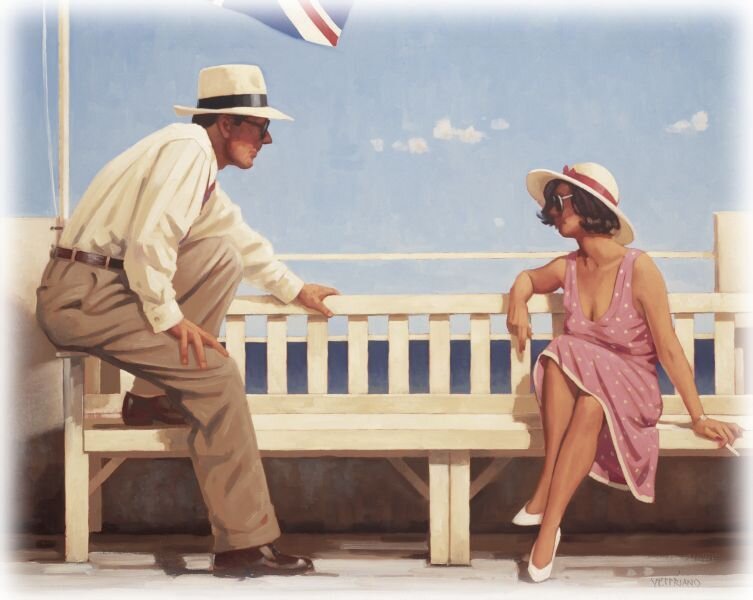� ���� ��������� /  Jack Vettriano  'Mr Cool / ������ ������