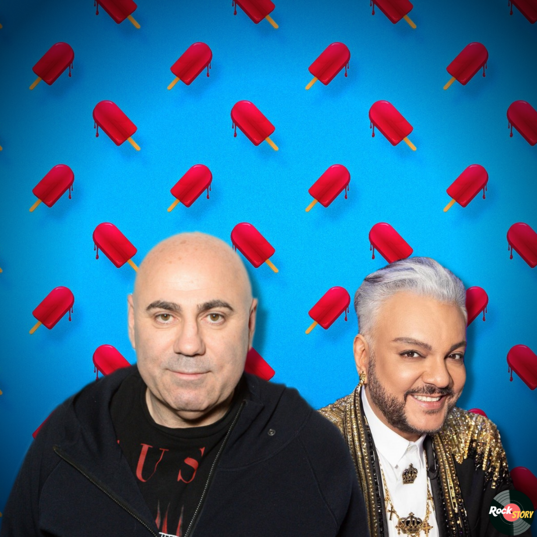 На фотографии: Иосиф Пригожин и Филипп Киркоров 