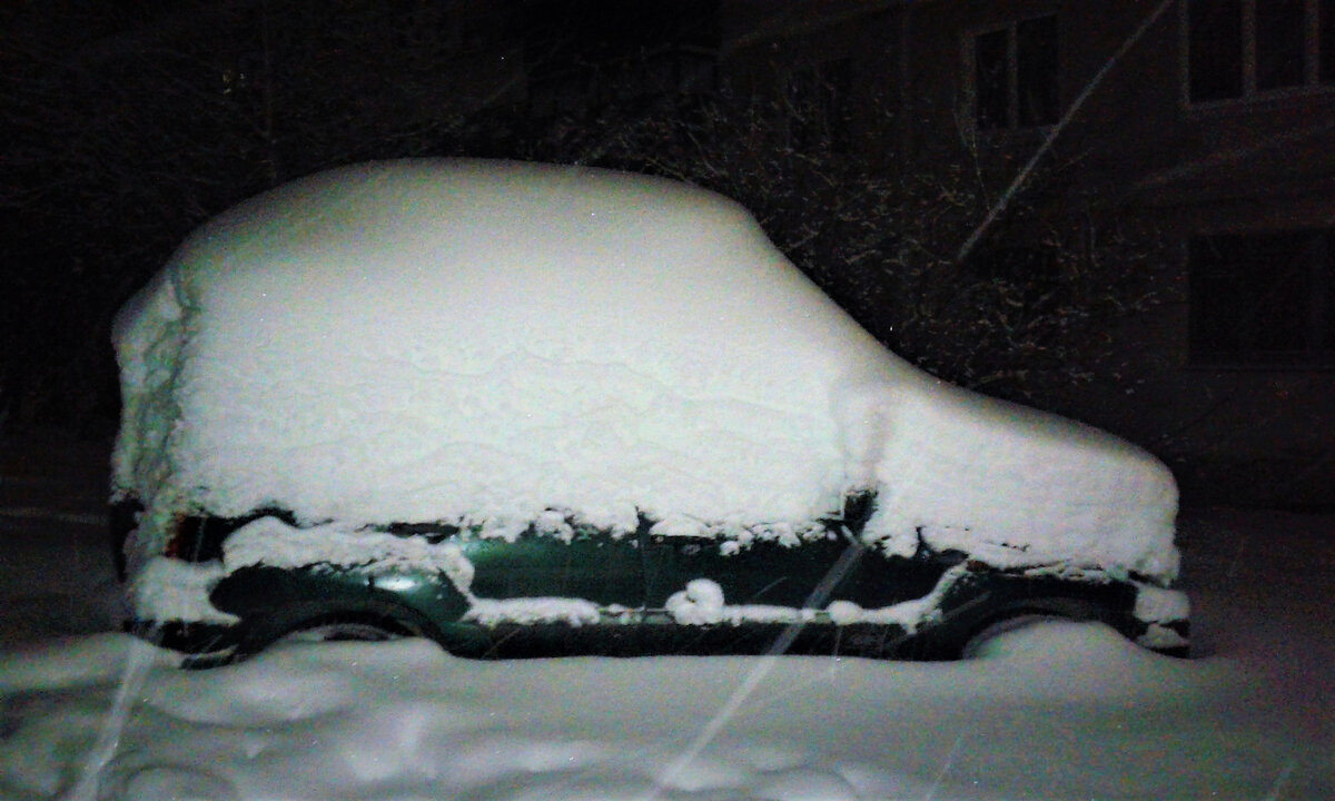 Вот так сугроб!