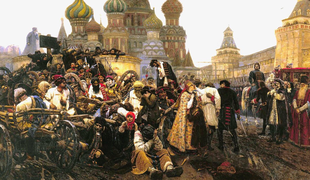 К большому сожалению, до наших дней не сохранилось ни одного прижизненного изображения Михаила Алегуковича Черкасского. Свою знаменитую картину Василий Суриков завершил в 1881 году, потратив на создание полотна около трёх лет. По этой причине представленный на картине образ князя Черкасского, увы, всего лишь художественное отображение мыслей великого русского художника. Однако образ этот вышел весьма колоритным, исторически достоверным, харизматичным и запоминающимся