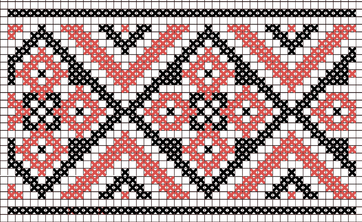 схема для вышивки крестиком