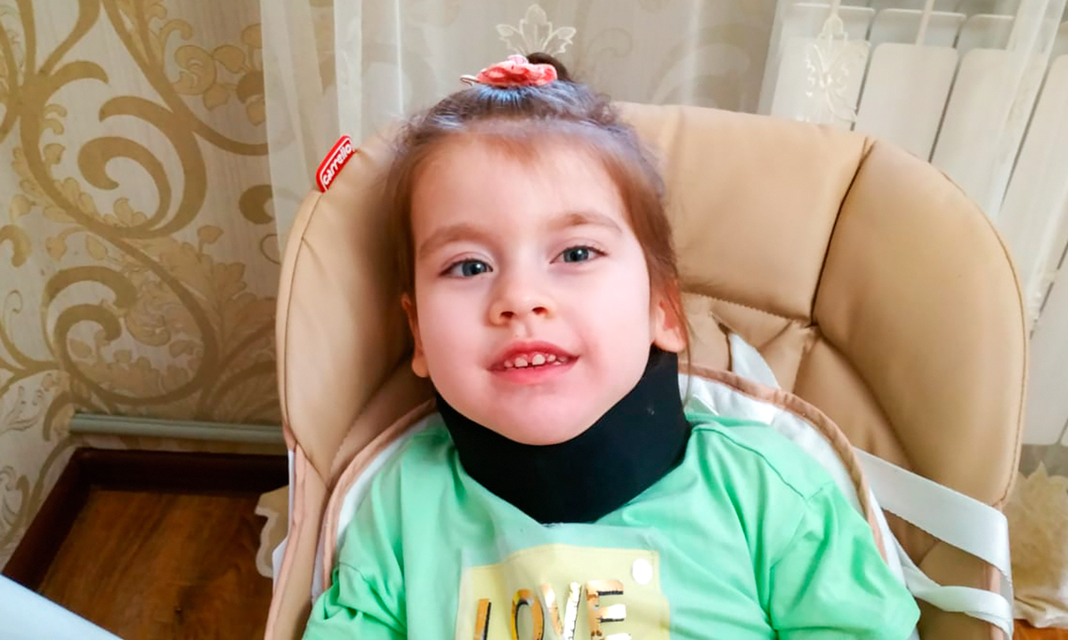Мелания Ведерникова, подопечная фонда "Алёша"