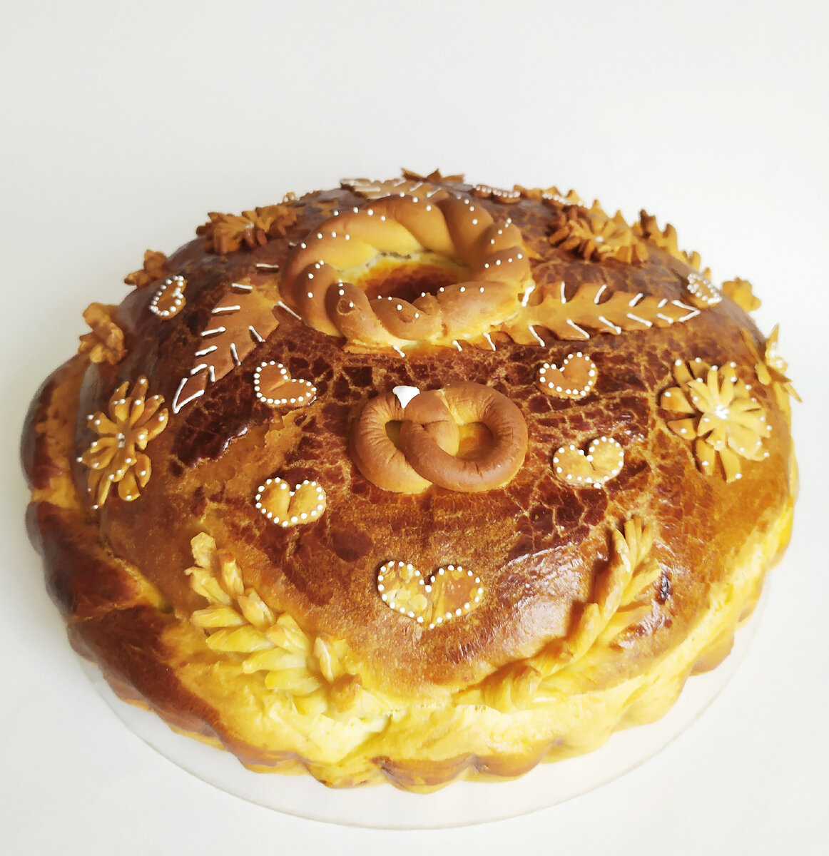 Каравай свадебный на закваске