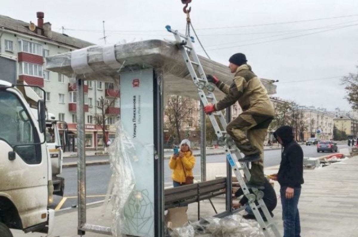    В Перми на остановке «улица Плеханова» установили «умную» остановку